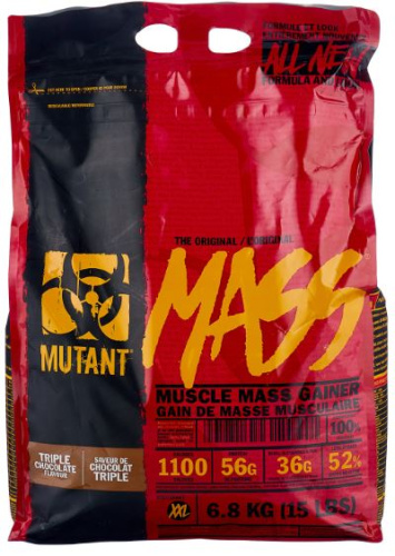 Гейнер Mutant Mass Gainer (15lb) 6800 г.