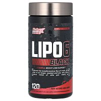 Жиросжигатель Nutrex Lipo-6 Black 120 капсул