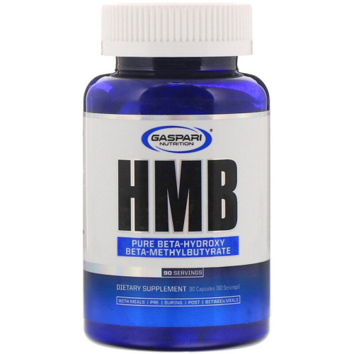 HMB 1000 мг (Бетагидроксиметилбутират Моногидрат) 90 капсул (Gaspari Nutrition)