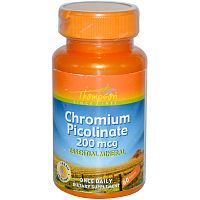 Chromium Picolinate (Пиколинат хрома) 200 мкг 60 таблеток (Thompson)