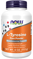 Now Foods L-Tyrosine Pure Powder (Л-Тирозин в порошке) 113 г. (4 OZ)