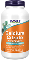 Now Foods Calcium Citrate Pure Powder (Кальций Цитрат в порошке) 227 г.