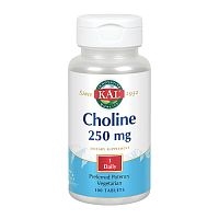 Choline 250 мг (Холин) 100 таблеток (KAL)