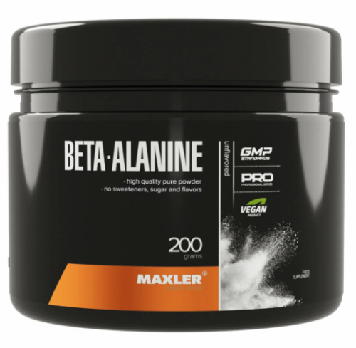 Beta-Alanine Powder 200 г (Maxler)_