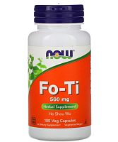 Fo-Ti He Shou Wu (Горец Многоцветковый) 560 мг 100 капсул (Now Foods)