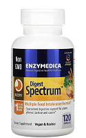 Digest Spectrum™ (полная формула для лечения пищевой непереносимости) 120 капсул (Enzymedica)