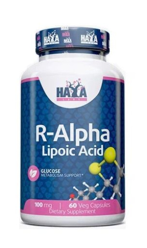 R-Alpha Lipoic Acid 100 мг 60 капсул (Haya Labs)