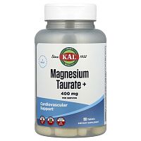 KAL Magnesium Taurate+ (Таурат магния+) 400 мг. 90 таблеток