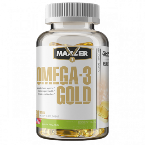 Maxler Omega-3 Gold 120 капсул