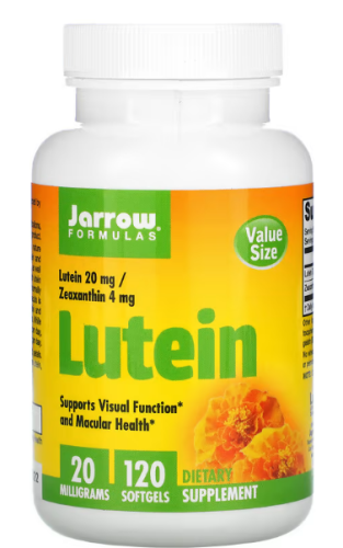 Lutein 20 mg (Лютеин 20 мг) 120 мягких капсул (Jarrow Formulas)