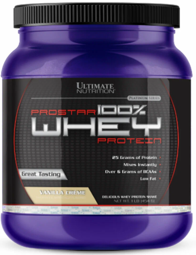 Prostar 100% Whey 454 гр - 1lb (Ultimate Nutrition)