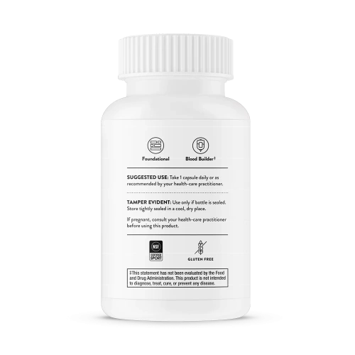 Iron Bisglycinate (Биглицинат железа) 25 мг 60 капсул (Thorne Research) фото 2