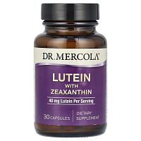 Lutein with Zeaxanthin(повреждена пластиковая крышка)(Лютеин с Зеаксантином) 30 капсул (Dr. Mercola)