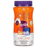 U-Cubes витамин C для детей 90 жевательных мармеладок (Solgar)