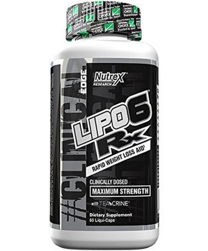 Жиросжигатель Nutrex Lipo-6 RX 60 капс.