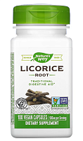Nature's Way Licorice Root (Корень солодки) 900 мг. 100 растительных капсул