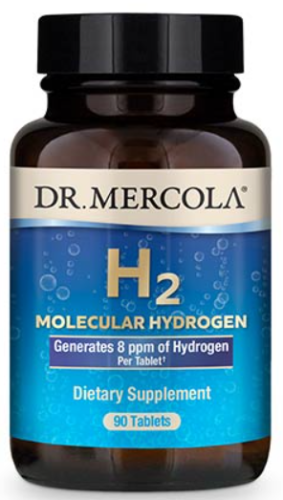 H2 Molecular Hydrogen (Молекулярный водород H2) 90 таблеток (Dr. Mercola)