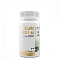 Maxler Organic Spirulina (Спирулина) 500 мг. 180 таблеток