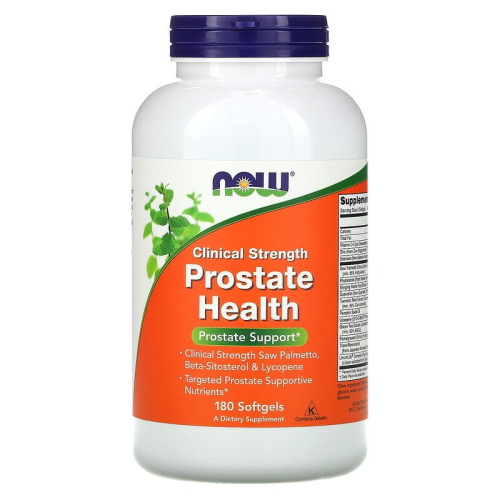 Now Foods Prostate Health Добавка для здоровья предстательной железы 180 капсул
