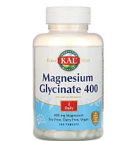 Magnesium Glycinate 400 мг (Глицинат магния) 180 таблеток (KAL)