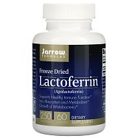 Lactoferrin 250 мг (Лактоферрин) 60 капсул (Jarrow Formulas)