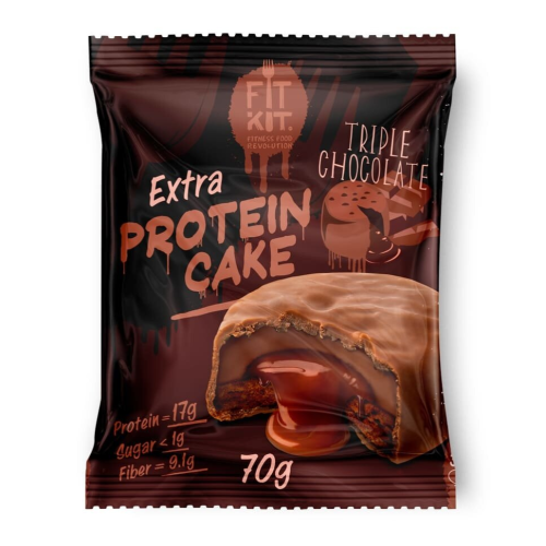 Печенье Fit Kit Protein cake Extra 70 гр Печенье Fit Kit Protein cake Extra 70 гр