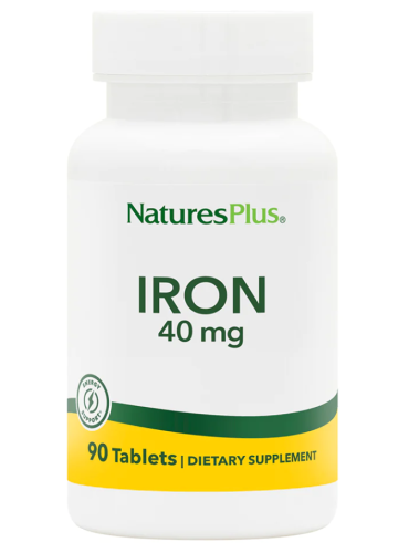 NaturesPlus Iron (Железо) 40 мг. 90 таблеток