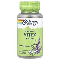 Solaray Vitex (Витекс священный) 400 мг. 100 растительных капсул