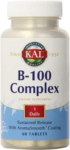 B-100 Complex SR (Б-100 комплекс) 60 таблеток (KAL)