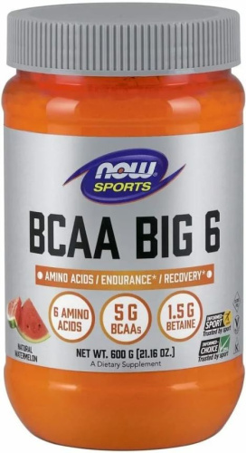 Now Foods Sports BCAA BIG 6 600 г.