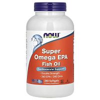 Now Foods Super Omega EPA 1200 мг. 360 EPA / 240 DHA 240 капсул