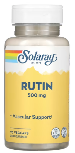 Solaray Рутин (Rutin) 500 мг. 90 растительных капсул