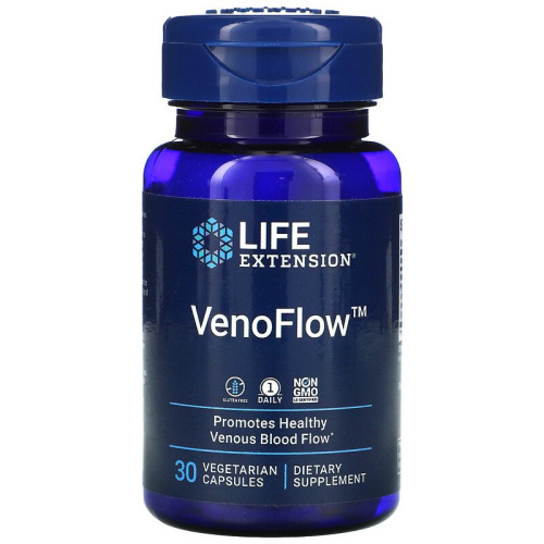 Life Extension VenoFlow (Поддерживает венозное кровообращение) 30 растительных капсул