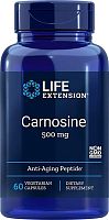 Life Extension Carnosine (Карнозин) 500 мг. 60 растительных капсул