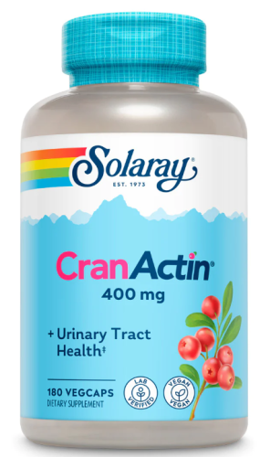 CranActin 400 mg (КранАктин 400 мг) 180 вег капсул (Solaray)