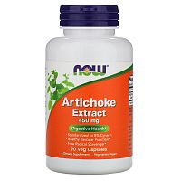 Now Foods Артишока экстракт (Artichoke Extract) 450 мг. 90  растительных капсул