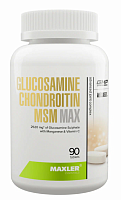 Glucosamine Chondroitin MSM MAX 90 таблеток (Maxler)_