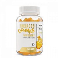 Maxler Omega 3-6-9 Gummies 60 пастилок