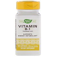 Vitamin B-1 100 мг 100 капсул (Nature's Way)