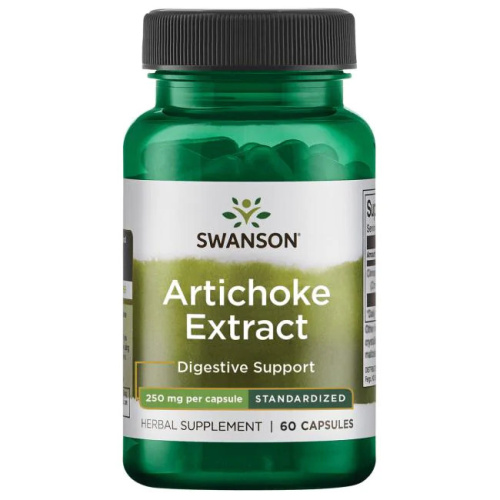 Artichoke Extract (Экстракт Артишока) 250 мг 60 капсул (Swanson)