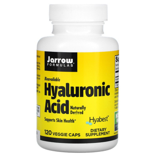 Hyaluronic Acid (Гиалуроновая кислота) 120 вег капсул (Jarrow Formulas)