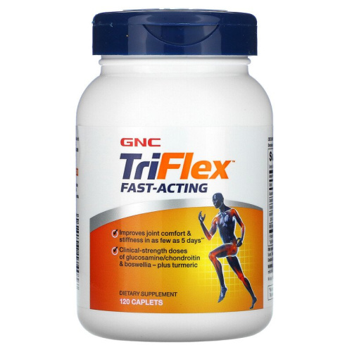 TriFlex Fast-Acting 120 таблеток (GNC) фото 3