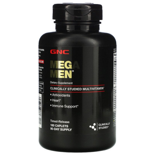 Mega Men 180 таблеток (GNC) фото 3