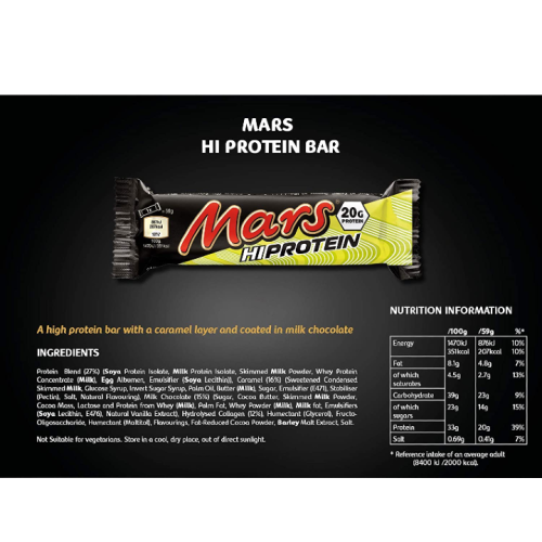 Mars HiProtein Bar 59 гр (Mars Incorporated) фото 2
