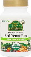 Red Yeast Rice (Органический красный дрожжевой рис) 600 мг 60 вег капсул (NaturesPlus)