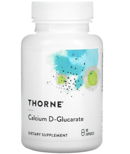 Calcium D-Glucarate 500 mg (D-глюкарат кальция 500 мг) 90 капсул (Thorne Research)