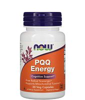 NOW Foods PQQ Energy (Пирролохинолинхинон) 30 вегетарианских капсул
