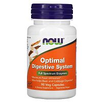 Now Foods Optimal Digestive System 90 растительных капсул