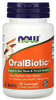 Now Foods OralBiotic (Оралбиотик) 60 пастилок 