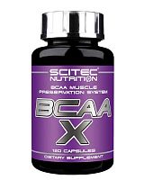 BCAA-X 120 капсул (Scitec Nutrition) срок 07.21